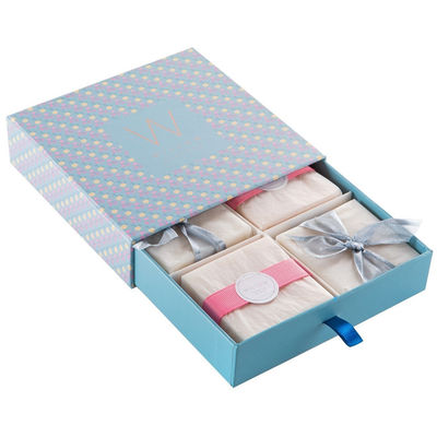 Luxury Custom Printed Brown Kraft Drawer Soap Boxes Packaging