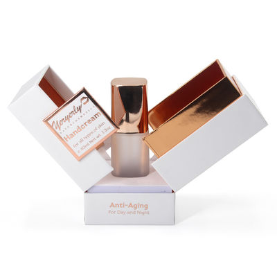 Custom Premium Double Door Magnetic Paper Packaging Boxes For Hand Cream